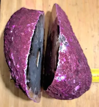 Geode Sezionato in 2 Parti