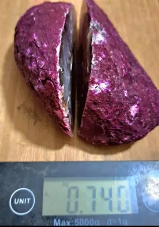 Geode Sezionato in 2 Parti