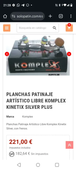 Patines roller derby riedell solaris t 36'5 / 37