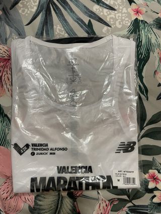 Camiseta New Balance Maratón Valencia 2025 M