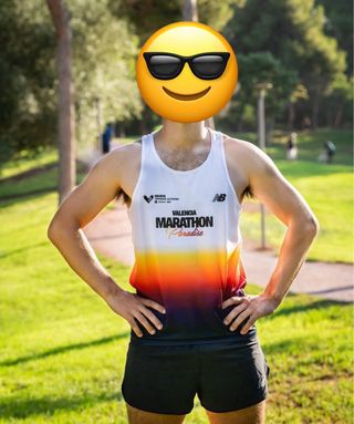 Camiseta New Balance Maratón Valencia 2025 M