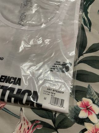Camiseta New Balance Maratón Valencia 2025 M