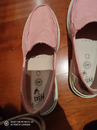 Zapatillas Pitas rosas