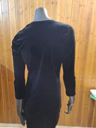 Vestido Philipp Plein Negro Manga Larga