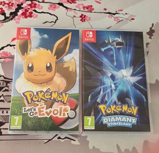 Pokemon Diamante Brillante y Lets go Eevee
