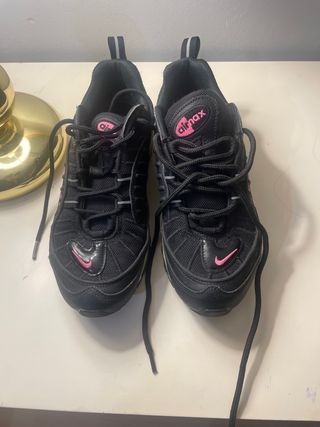 Zapatillas Nike Air Max Negras y Rosas