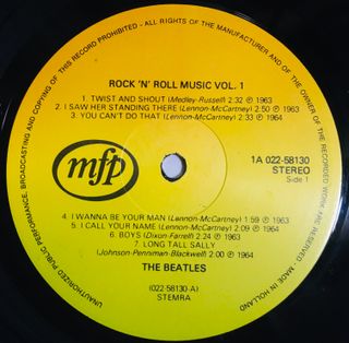 The Beatles Rock n Roll Music Vol 1 y 2 (2LPs)
