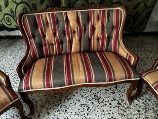 Trisillo de madera y tela