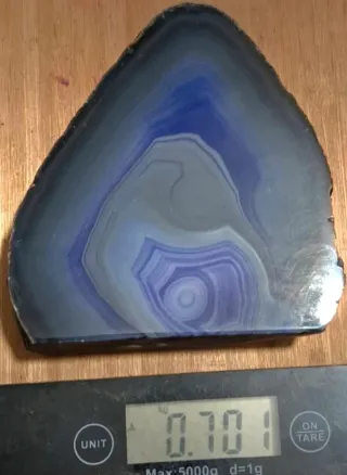 Geode Agata Viola Decorativo