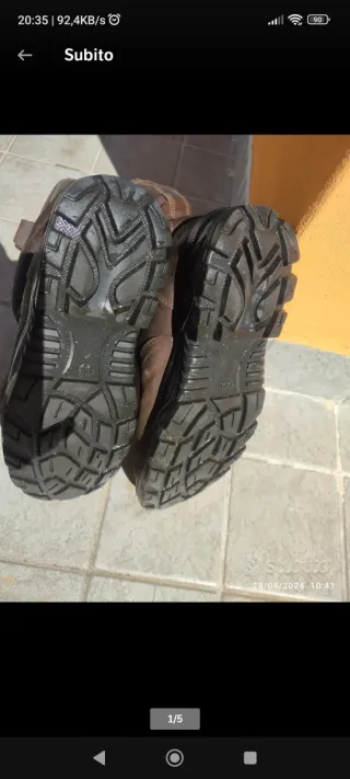 Stivali antinfortunistici Upower in pelle