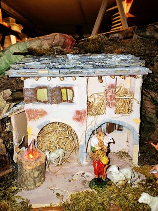 Presepe artigianale fatto a mano