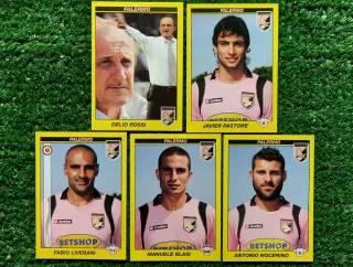 5 figurine Palermo Calciatori Panini 2009/10