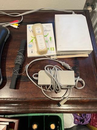 Nintendo Wii con Fit Balance Board Negra