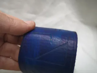 Brazalete Cuero Guerrero Artesanal