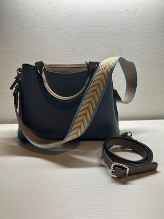 Borsa in pelle con tracolla