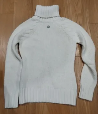 Maglione Datch bianco collo alto