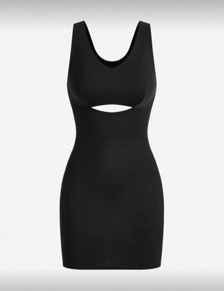 Vestido faja moldeador negro