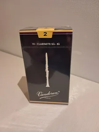 Cañas Vandoren n°2 para Clarinete Sib-Bb