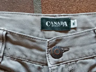 Pantalones beige Canada House talla M