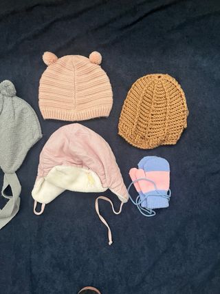 Gorros de invierno, 0-18 meses