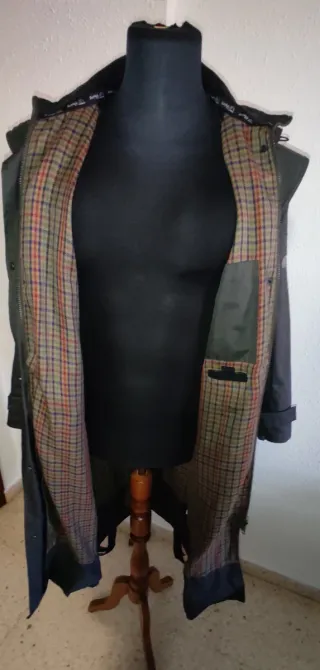 Gabardina Jack Murphy Talla M 38/10 Verde