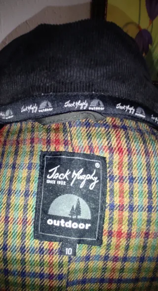 Gabardina Jack Murphy Talla M 38/10 Verde