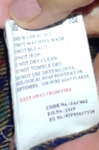 Gabardina Jack Murphy Talla M 38/10 Verde