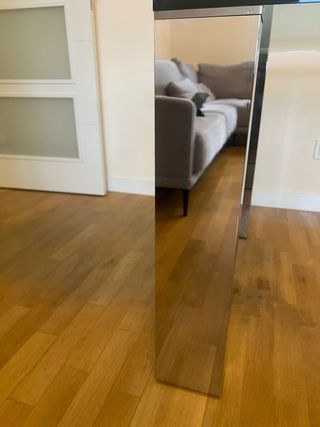 Mesa Comedor Cristal y Acero Inoxidable arteespaña