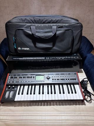 Behringer DeepMind 6 + mala de transporte