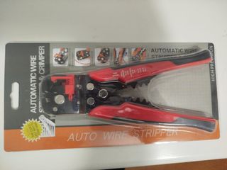 Pelacables y crimpadora automática 2 en 1 (nueva,