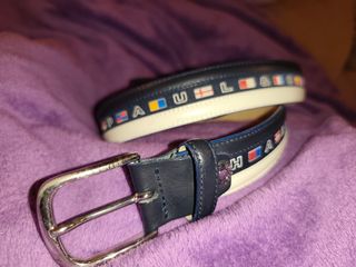 Cinturón Piel Paul & Shark ¡Nuevo!120cm