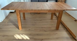 Mesa comedor extensible madera