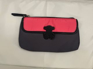 Cartera Tous gris y rosa