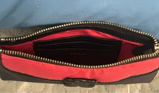 Cartera Tous gris y rosa