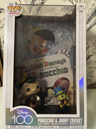 Funko Pop Disney 100 Pinocchio & Jiminy Cricket