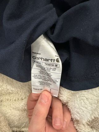 T-shirt Carhartt Azul Escuro/Preto