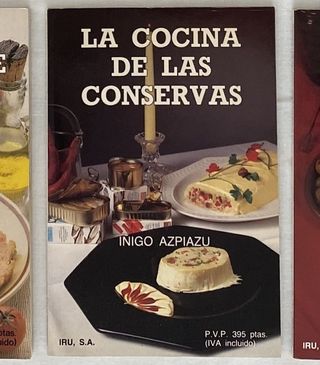 Lote libros (5) cocina. Recetas