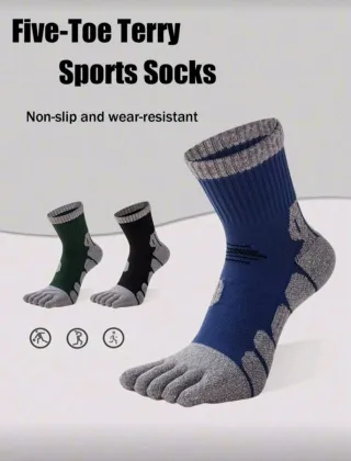 Calcetines de 5 dedos talla grande 38-45