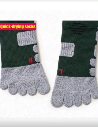 Calcetines de 5 dedos talla grande 38-45