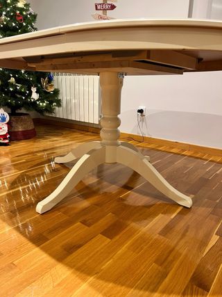 Mesa redonda extensible Ikea