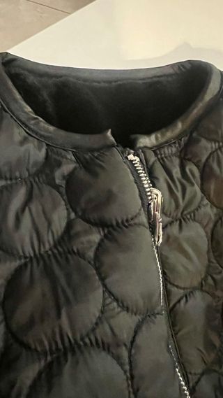 Giubbotto bomber double face pelliccia ecologica