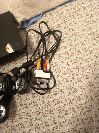 Consola PS2 Sony Negra + 2 Mandos