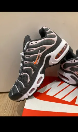 Zapatillas Nike Air Max Tn Grises Rosas