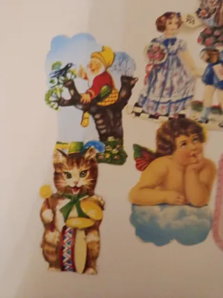 Ocasión Caja 200 cromos troquelados vintage