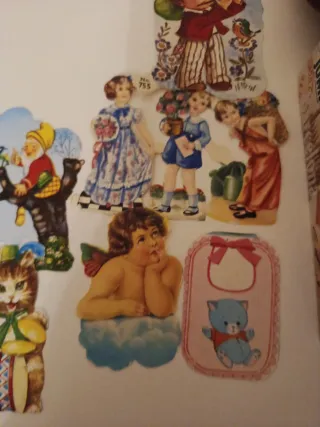 Ocasión Caja 200 cromos troquelados vintage