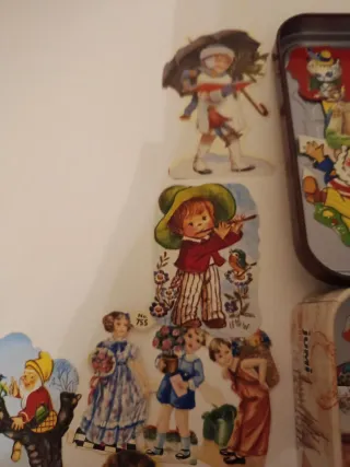 Ocasión Caja 200 cromos troquelados vintage