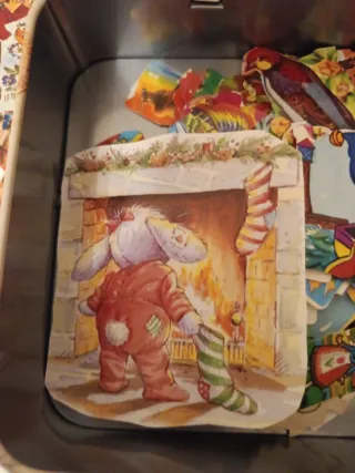 Ocasión Caja 200 cromos troquelados vintage