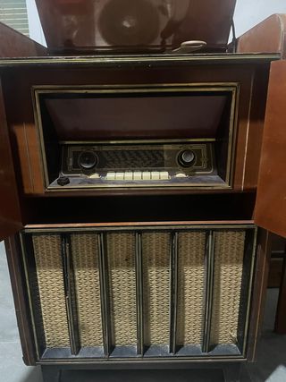 Tocadiscos Telefunken Mueble Madera