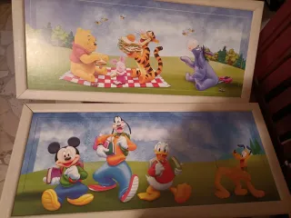 Quadri Disney Winnie Pooh e Paperino