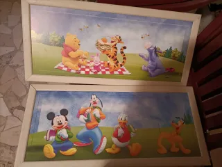 Quadri Disney Winnie Pooh e Paperino
